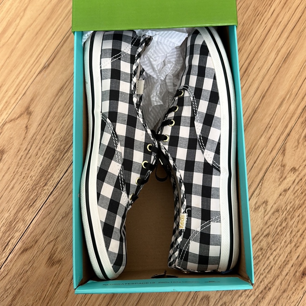 Keds for Kate Spade gingham shoes